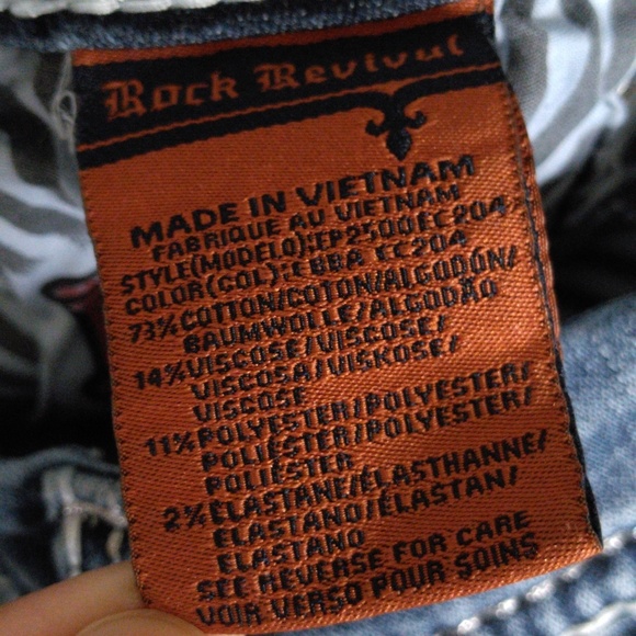 Rock Revival Size 29 Ebba Easy Crop Jeans - Picture 13 of 16